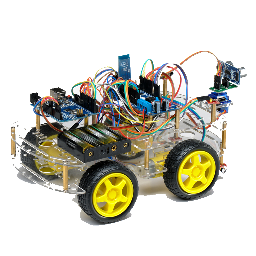 Student robotics prototypes on display